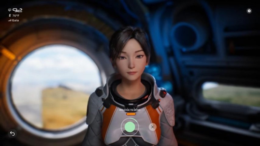 九游娱乐：米哈游创始人的AI游戏内测开启 AI女友在外星求生(图2)