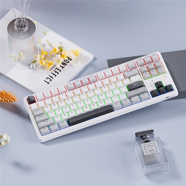 RK首款AI四模机械键盘来袭！一机多用超进化让时间更自由(图3)