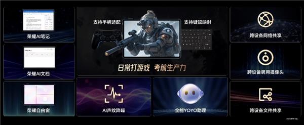 九游app：电竞平板标杆之作荣耀平板GT发布 国补到手价144415元起(图9)