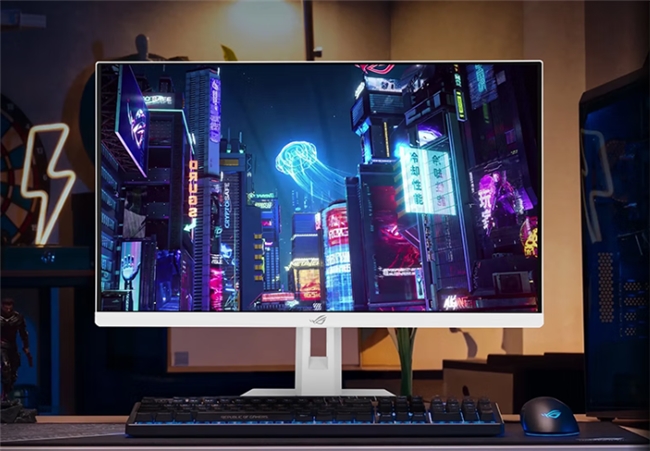 九游app：超能疾速神颜吹雪！新品ROG XG27ACMEG-W电竞显示器正式发售！(图4)