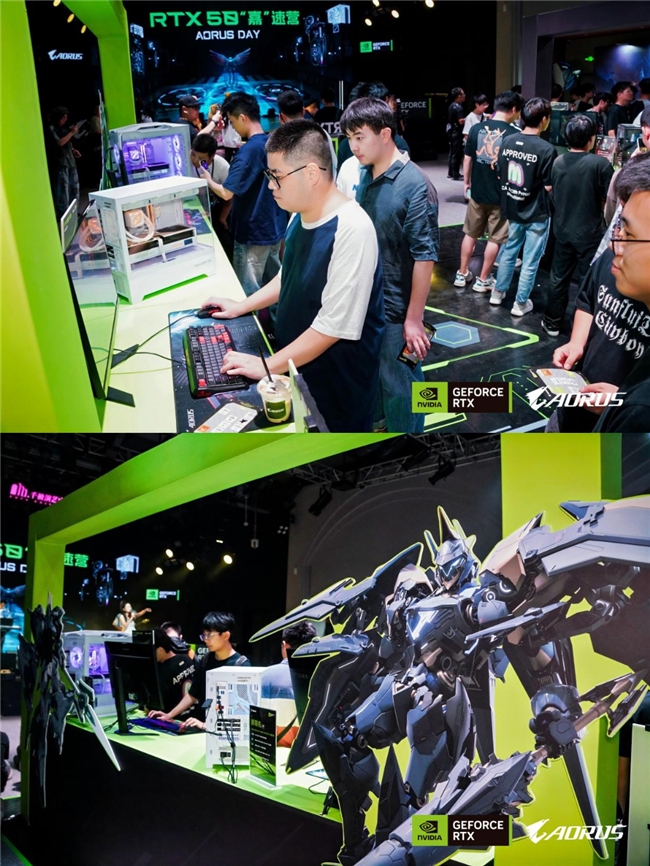 玩家齐赴技嘉AORUS DAY山城之约RTX 50“嘉”速营奏响电竞狂想曲(图14)