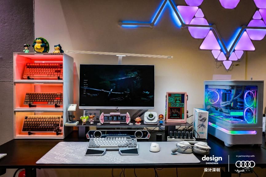 九游app：华硕主板闪耀“设计深圳”E-Space电竞巢