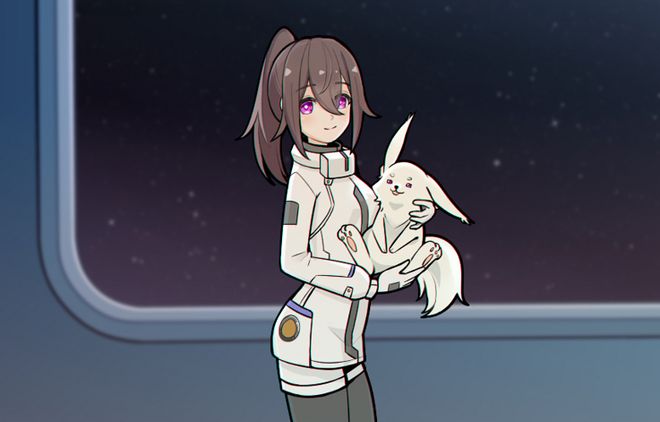 用纯文字的方式做了一次游戏对话交互的教程示范(图5)