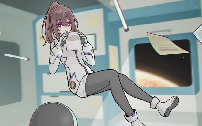 用纯文字的方式做了一次游戏对话交互的教程示范(图18)