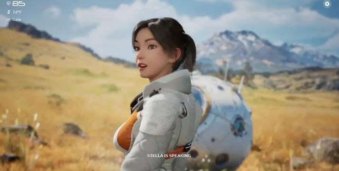 用纯文字的方式做了一次游戏对话交互的教程示范(图16)