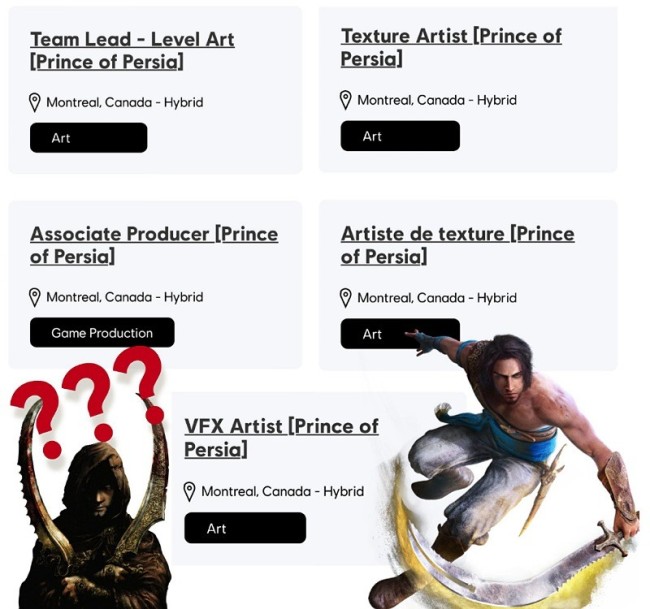 招聘信息暗示《波斯王子》新动向：育碧持续推进系列开发(图2)