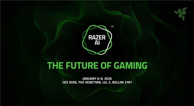 RAZER在CES 2026 重磅发布 AI 游戏生态系统与新一代前沿科技