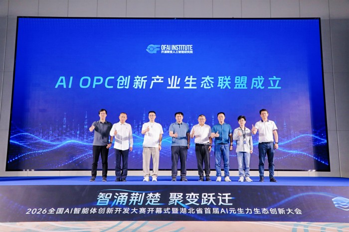 2026全国AI智能体创新开发大赛开幕式暨湖北省首届AI元生力生态创新大会在武汉举行(图3)